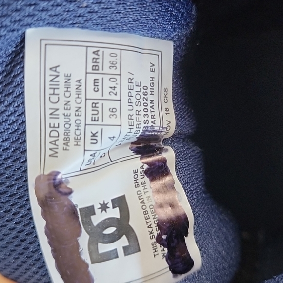 (5) DCSHOECOUSA DC Skate Shoes High Top Classic 👌 😎 - Picture 8 of 8